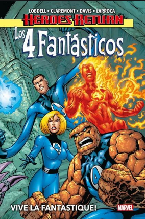 [9788413345666] LOS 4 FANTASTICOS  (Heroes Return) 01: VIVE LES FANTASTIQUES!