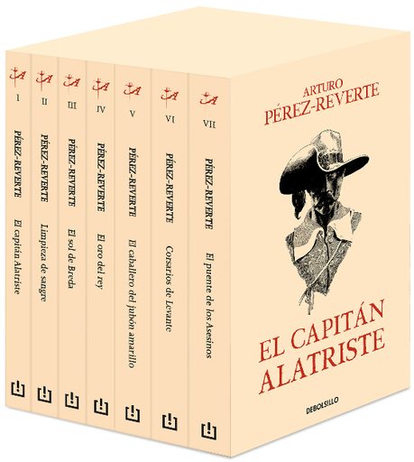 [9788466356732] EL CAPITÁN ALATRISTE (estuche 7 vols.)