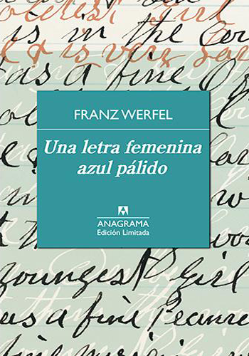 [9788433928450] UNA LETRA FEMENINA AZUL PÁLIDO