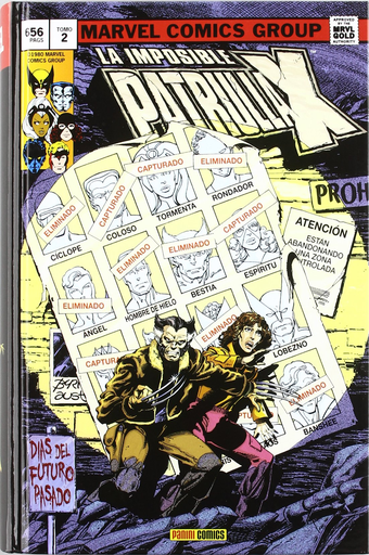 [9788498858327] LA IMPOSIBLE PATRULLA-X 2: DÍAS DEL FUTURO PASADO (MARVEL GOLD)