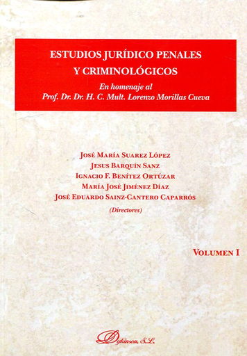 [9788491488163] ESTUDIOS JURÍDICOS PENALES Y CRIMINOLÓGICOS (2 Vols.)