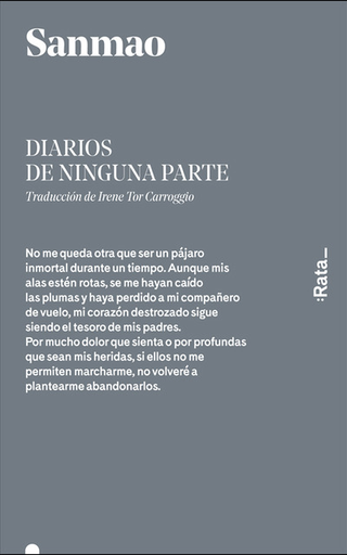 [9788416738076] DIARIOS DE NINGUNA PARTE