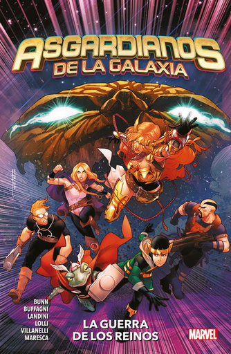 [9788413341255] ASGARDIANOS DE LA GALAXIA 02: La Guerra de los Reinos
