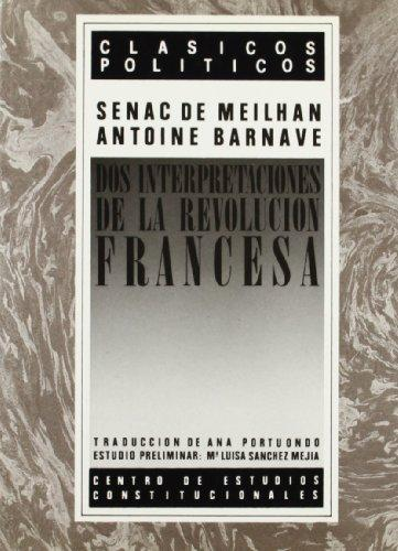 [9788425908485] DOS INTERPRETACIONES DE LA REVOLUCIÓN FRANCESA