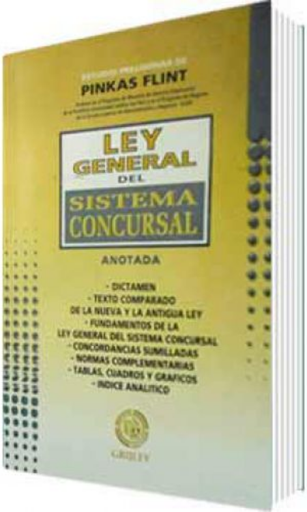 [9972959384] LEY GENERAL DEL SISTEMA CONCURSAL ANOTADA