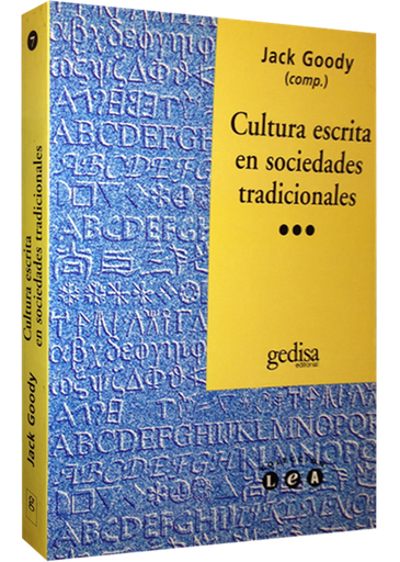 [9788474325294] CULTURA ESCRITA Y SOCIEDADES TRADICIONALES
