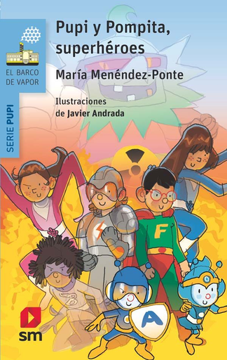[9788491073352] PUPI Y POMPITA, SUPERHÉROES