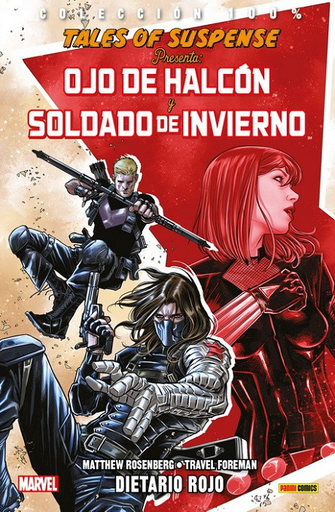 [9788491675303] TALES OF SUSPENSE: OJO DE HALCÓN Y SOLDADO DE INVIERNO - DIETARIO ROJO