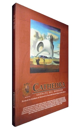 [000413] CATHEDRA. ESPÍRITU DEL DERECHO Nº 13
