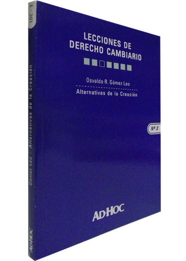 [9508945974] LECCIONES DE DERECHO CAMBIARIO III