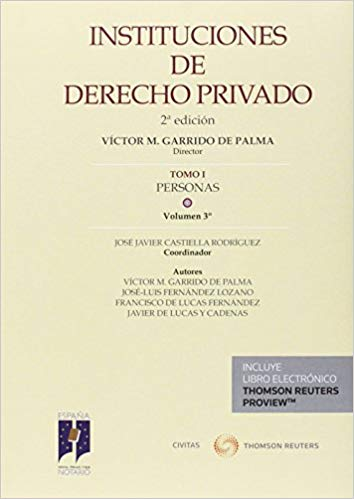 [9788447053964] INSTITUCIONES DE DERECHO PRIVADO (Tomo I: Personas, Vol. 3)