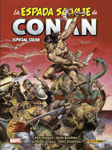 [9788411012119] BIBLIOTECA CONAN: LA ESPADA SALVAJE DE CONAN (especial color)