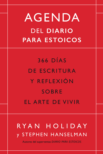 [9788417963637] AGENDA DEL DIARIO PARA ESTOICOS (roja)
