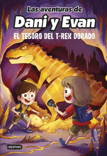 [9786287579132] Las Aventuras de Dani y Evan 05: El tesoro del T-Rex dorado