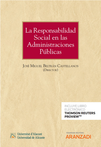 [9788411250993] LA RESPONSABILIDAD SOCIAL EN LAS ADMINISTRACIONES PÚBLICAS