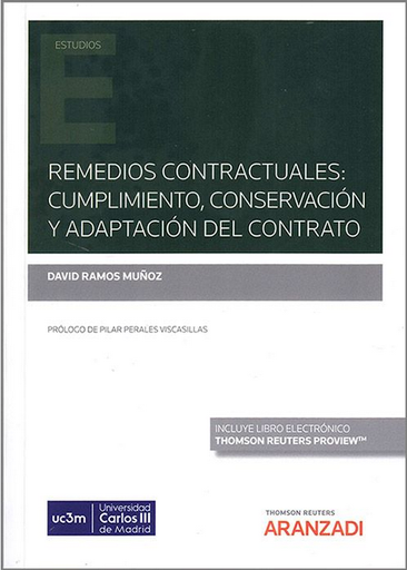 [9788411251082] REMEDIOS CONTRACTUALES: Cumplimiento, conservación y adaptación del contrato