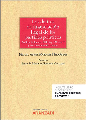 [9788411254021] LOS DELITOS DE FINANCIACIÓN ILEGAL DE LOS PARTIDOS POLÍTICOS